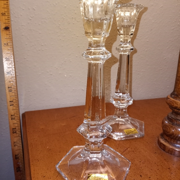 Vitrometan Crystal Candle Holders - Picture 8 of 13